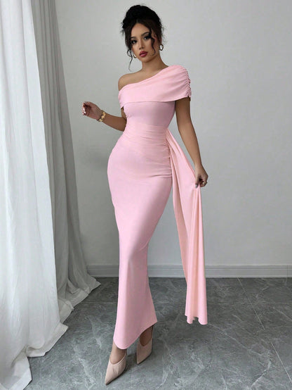 Elegant Knit Summer Dress