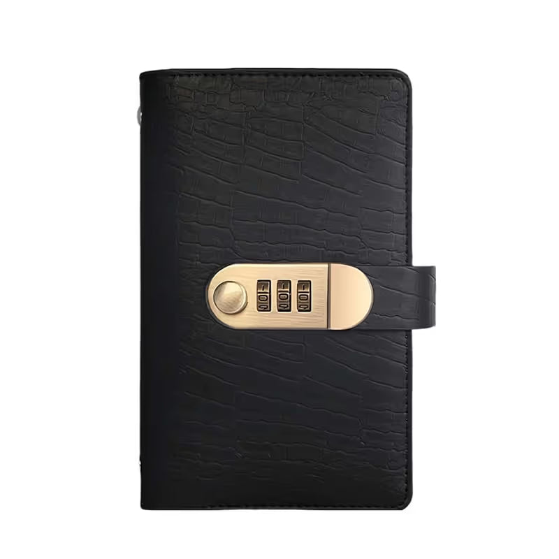 Lockable Savings Challenge Notebook