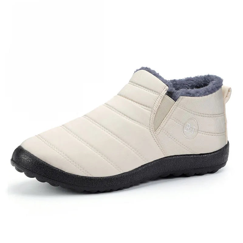 Women's Plush-Lined Winter Ankle Boots