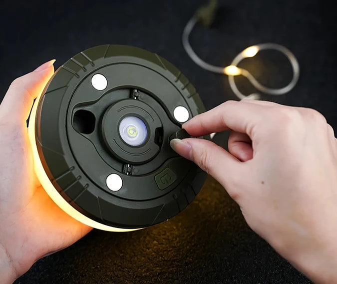 Portable Retractable LED Camping & Decorative String Lights