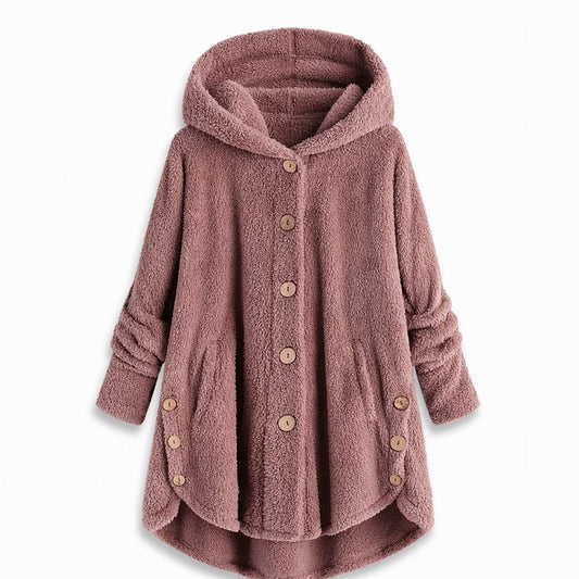 Women's Cosy Hooded Fleece Coat