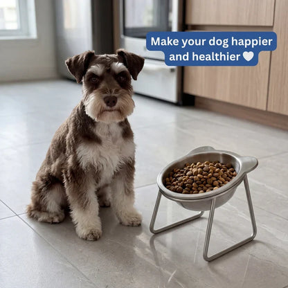 Adjustable Elevated Dog Bowl Stand