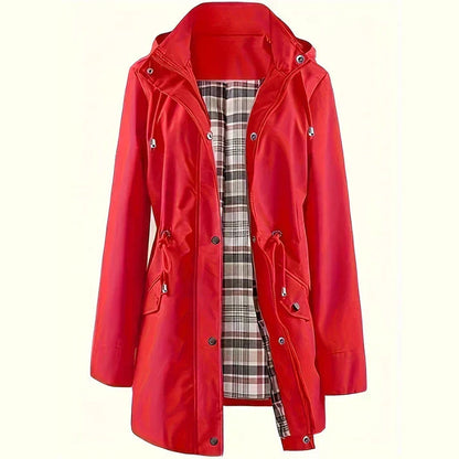 Women's Lightweight Hooded Rain Jacket