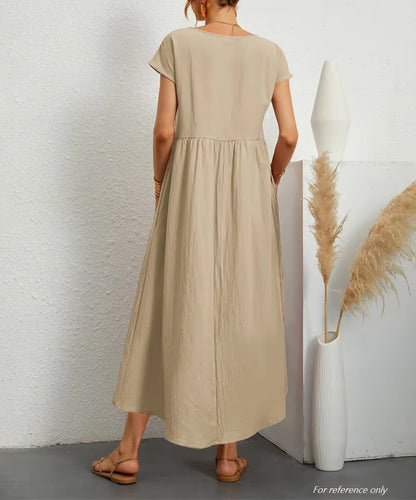 Women's Lantern Sleeve Summer Dress