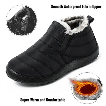 Women's Plush-Lined Winter Ankle Boots