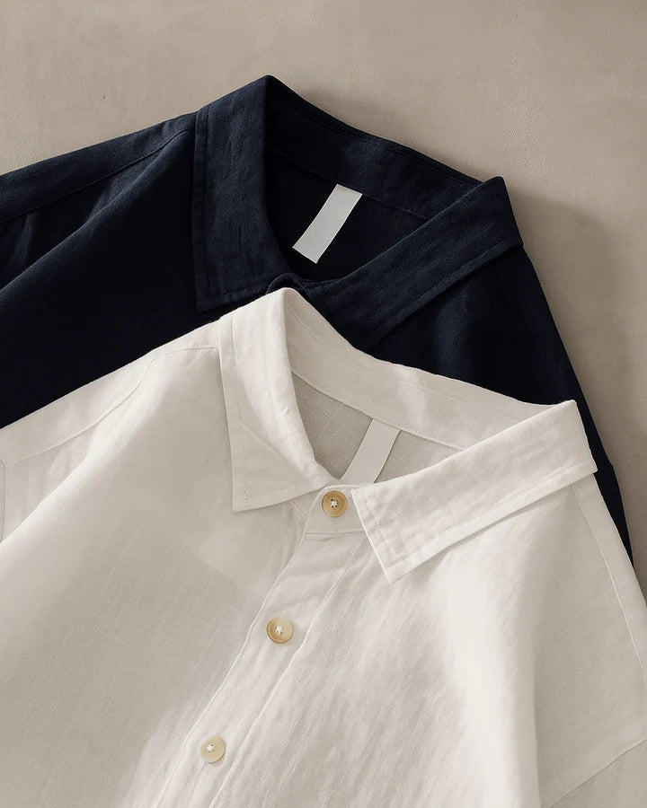 Men's Relaxed Henley Popover Shirt