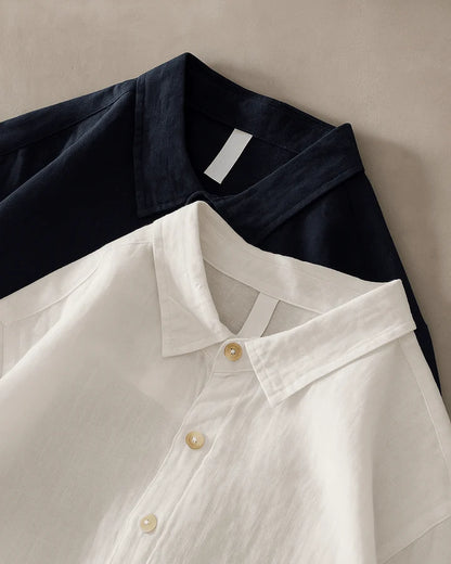 Men's Relaxed Henley Popover Shirt