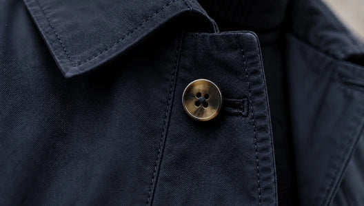 Men's Shower-Resistant Mid-Length City Coat