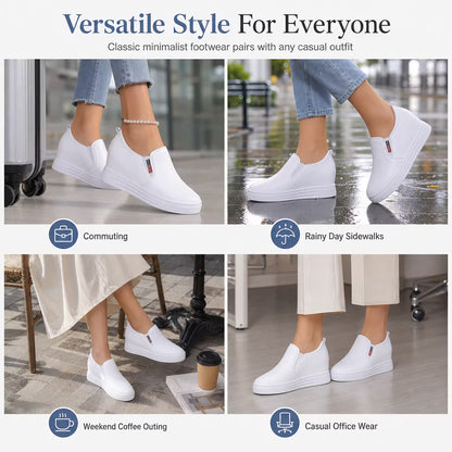 Women's Hidden Wedge Slip-On Shoes