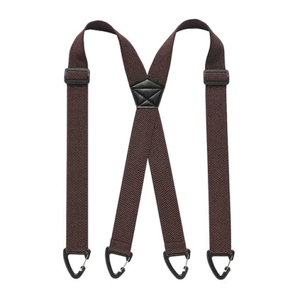 Men's Adjustable X Back Suspenders