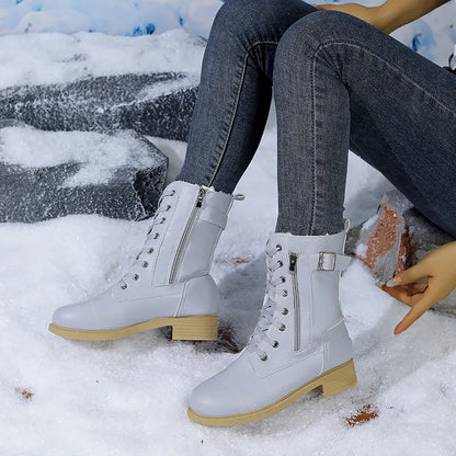Women's Lace-Up Winter Boots