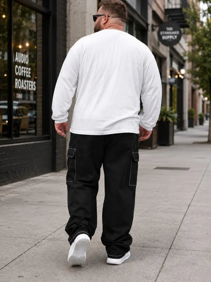 Men's Relaxed Utility Cargo Trousers
