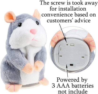 Interactive Talking Hamster Plush Toy