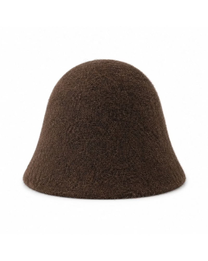 Women's Cosy Felt-Look Bucket Hat