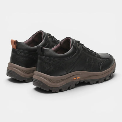 Men's Wide-Fit Lace-Up Walking Shoes