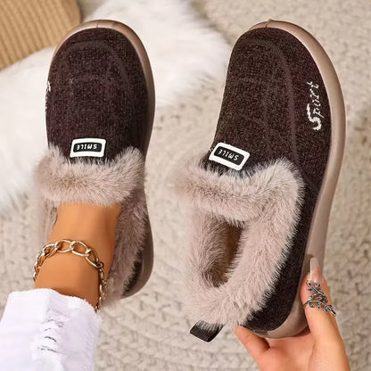 Women's Plush Lined Winter Shoes