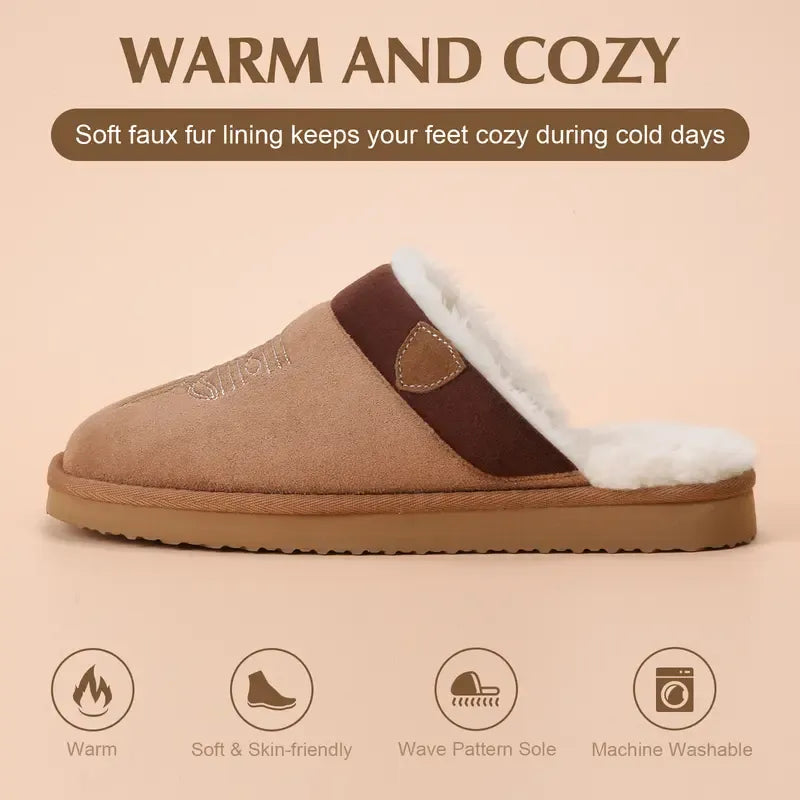 Western Plush Cowboy Slippers