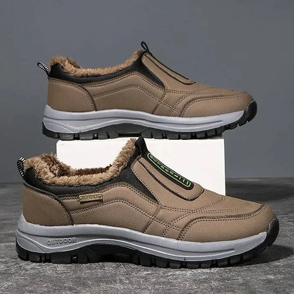 Men's Wide-Fit Slip-On Walking Shoes