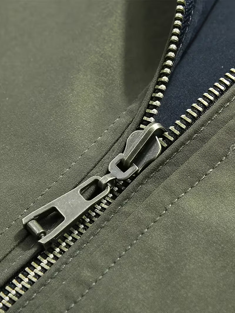Men's Reversible Stand Collar Jacket