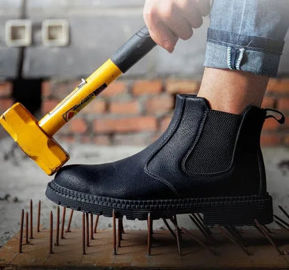 Men's Steel Toe Pull-On Work Boots