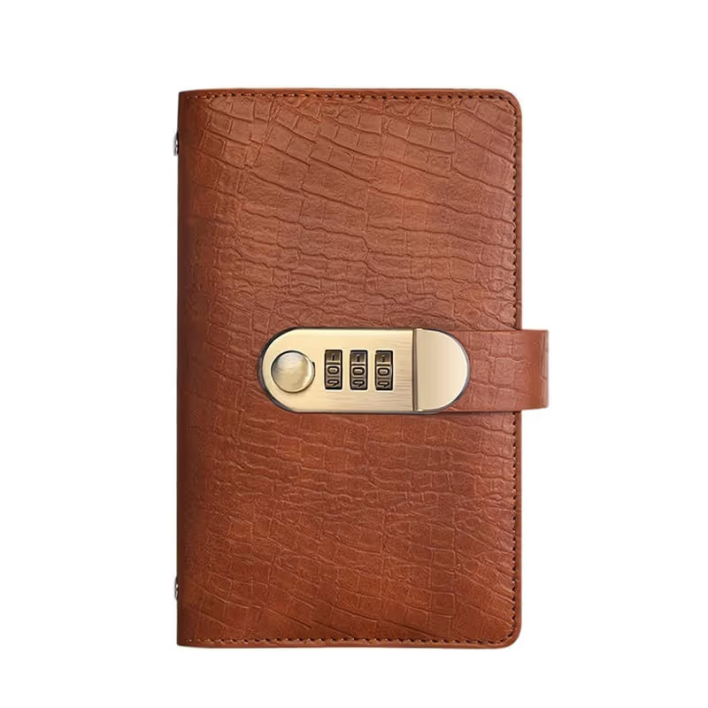 Lockable Savings Challenge Notebook