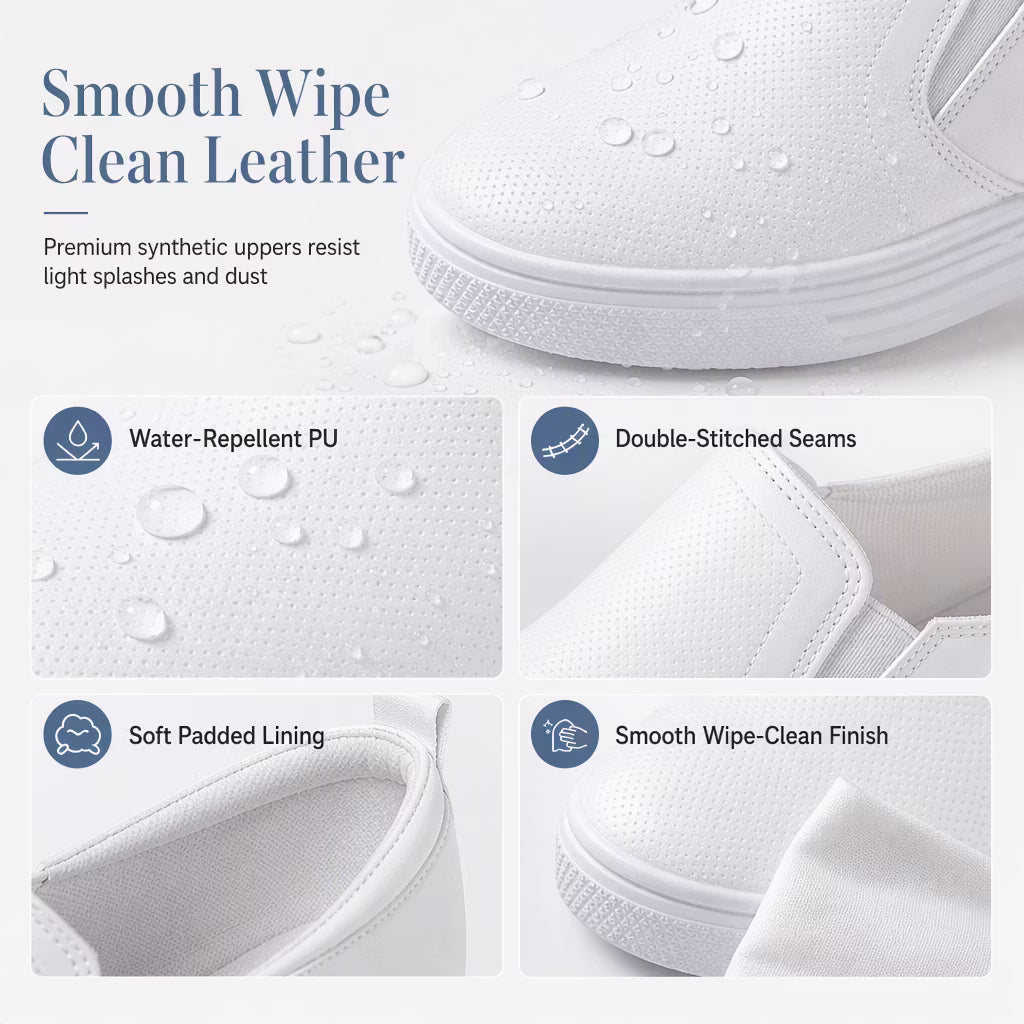 Women's Hidden Wedge Slip-On Shoes