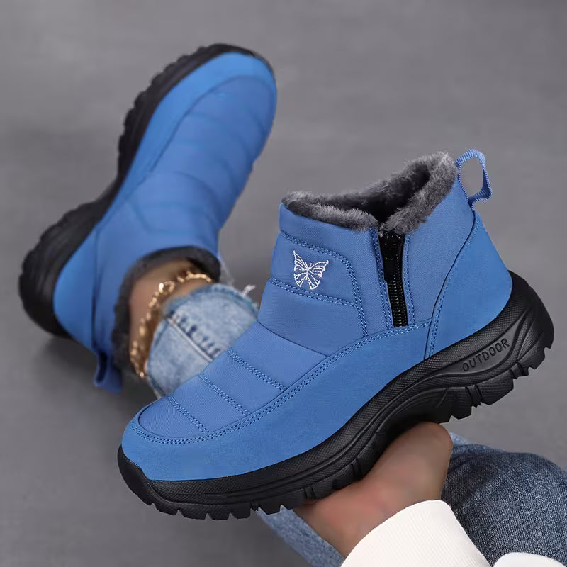Women's Plush-Lined Chunky Winter Boots