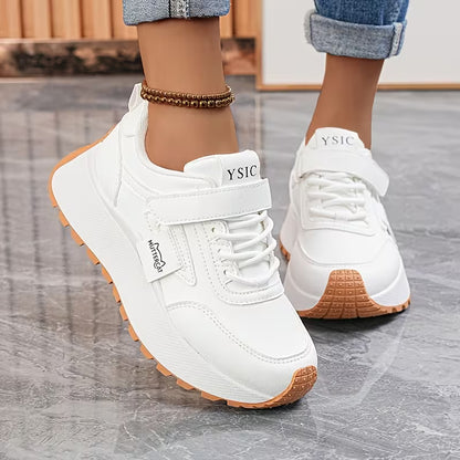 Women's Strap Detail Platform Trainers