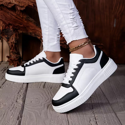 Chunky Lace-Up Trainers