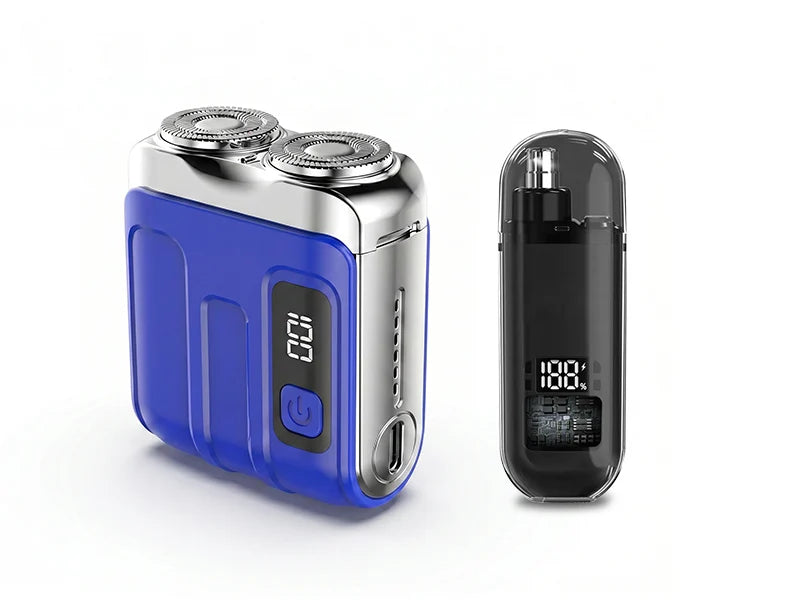 Men's Portable Dual-Head Electric Shaver