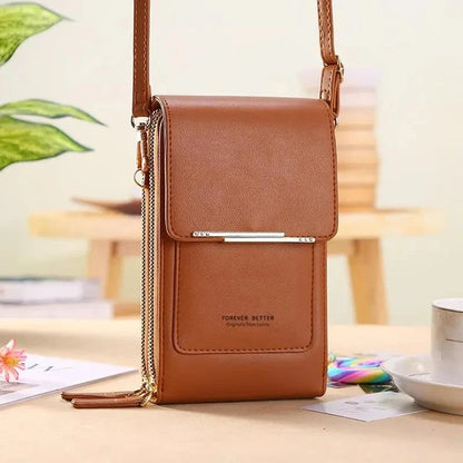 Women's Touchscreen Crossbody Phone Wallet