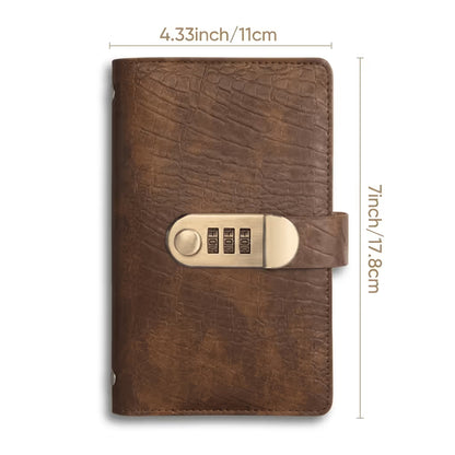 Lockable Savings Challenge Notebook