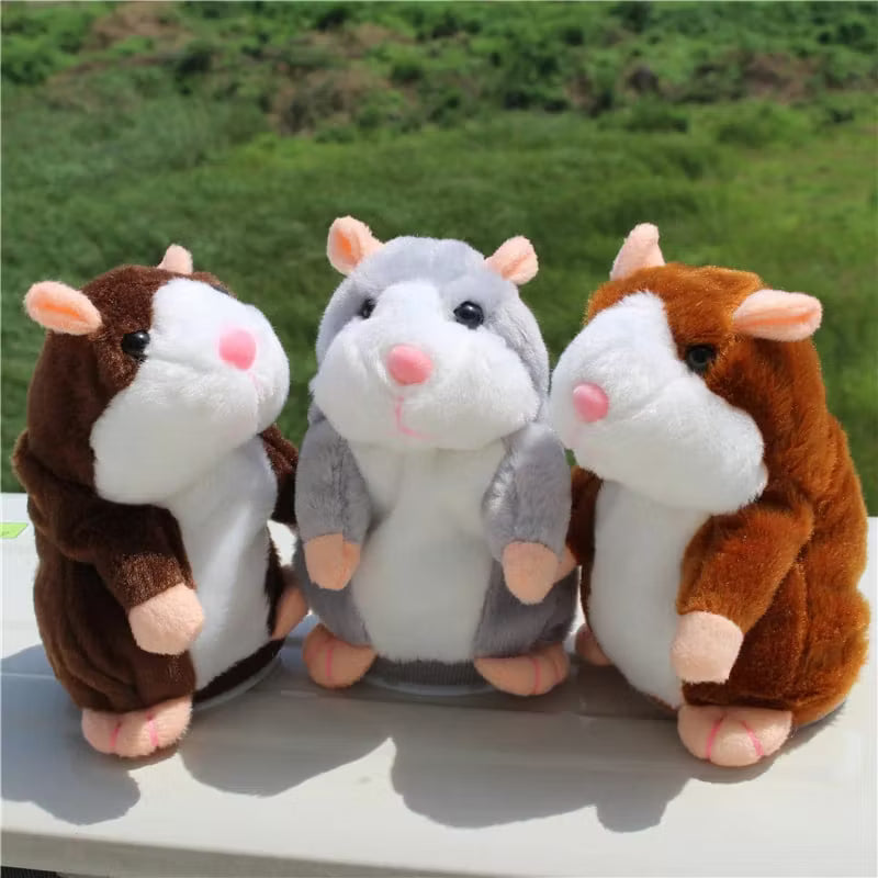 Interactive Talking Hamster Plush Toy