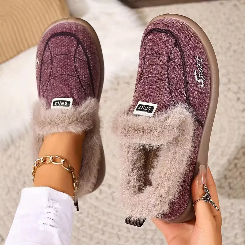 Women's Plush Lined Winter Shoes