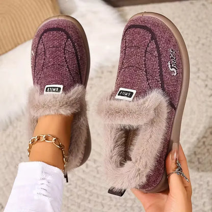 Women's Plush Lined Winter Shoes