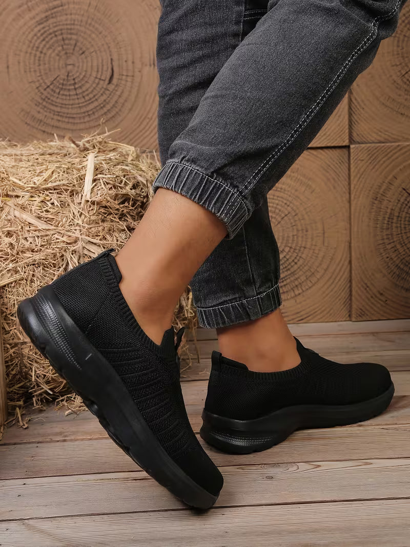 Men's Knit Slip-On Trainers