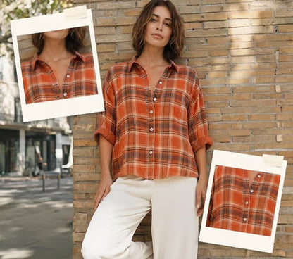 Women's Heritage Plaid Relaxed Shirt