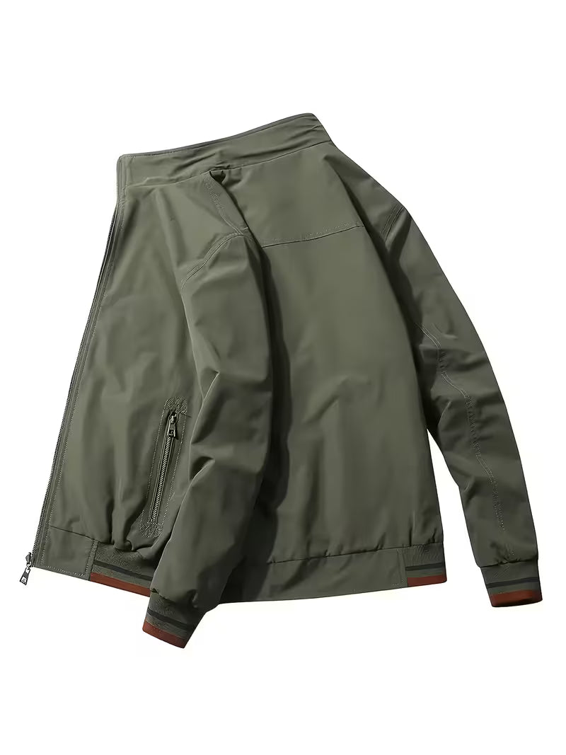 Men's Reversible Stand Collar Jacket
