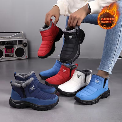 Women's Plush-Lined Chunky Winter Boots