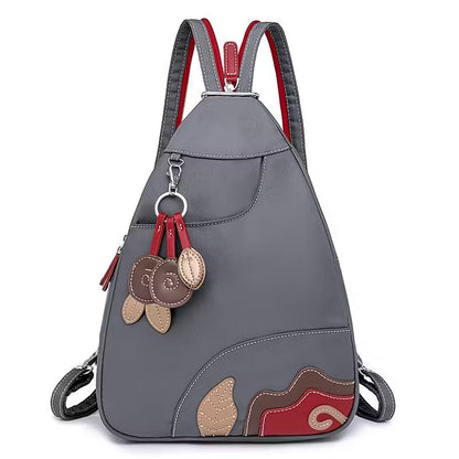 Women's Floral Detail Convertible Backpack