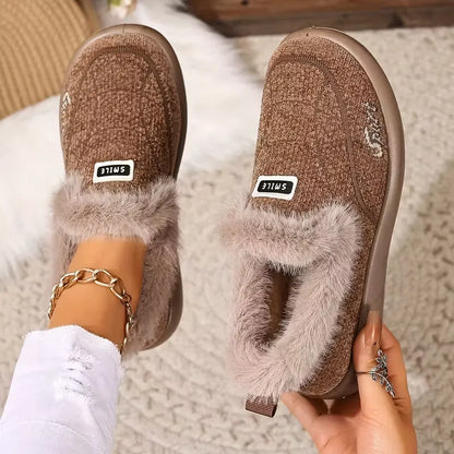 Women's Plush Lined Winter Shoes