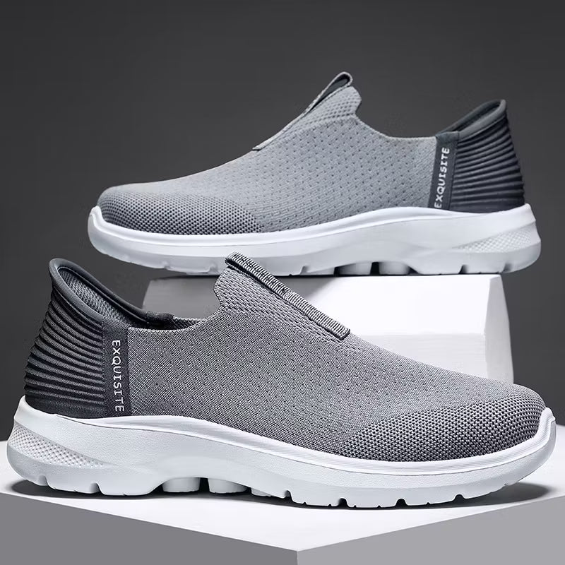 Men's Mesh Slip-On Casual Trainers