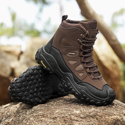 Men's Rugged High-Top Hiking Boots