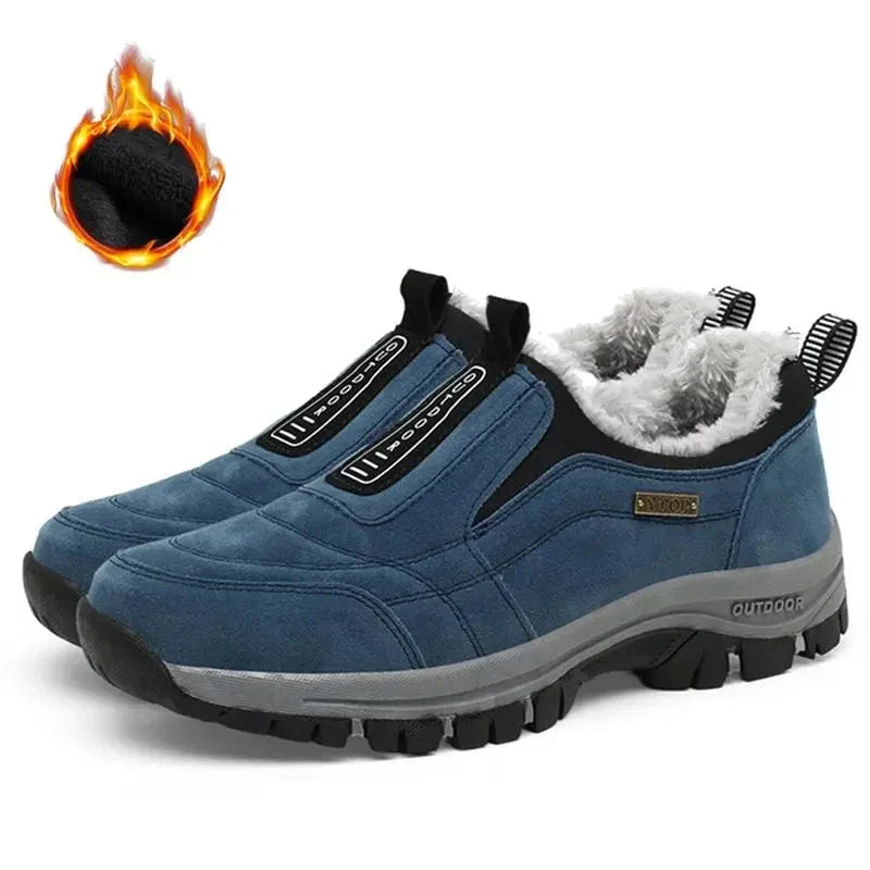 Men's Wide-Fit Slip-On Walking Shoes