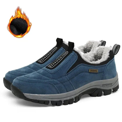 Men's Wide-Fit Slip-On Walking Shoes