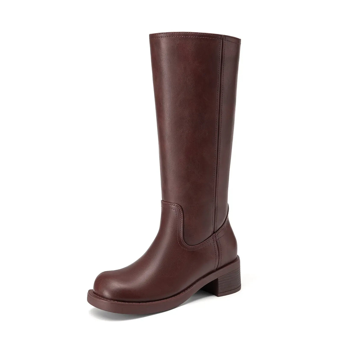 Women's Embossed Knee High Boots