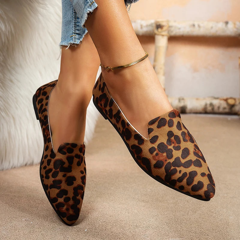 Women's Boho Pointed Toe Flats