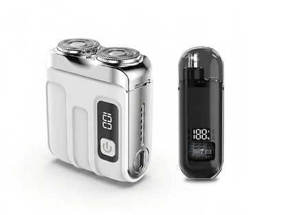 Men's Portable Dual-Head Electric Shaver
