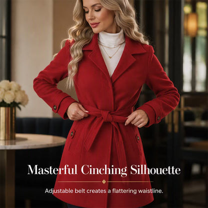 Women's Tailored Single-Breasted Coat