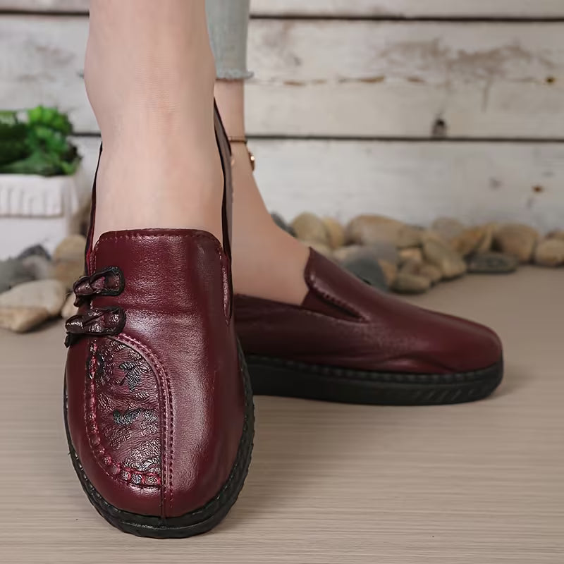 Women's Decorative Slip-On Loafers